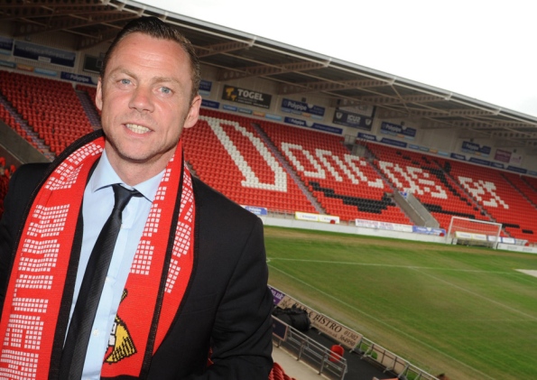 Doncaster manage Paul Dickov saw his side run out 4-0 winners in his first game in charge after they beat Frickley Athletic in their opening pre-season match.